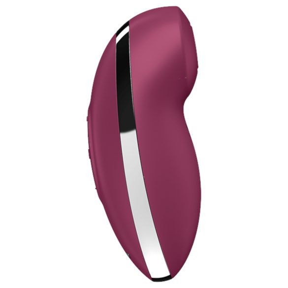 Satisfyer Tap & Climax 2 - stimolatore clitorideo e vibratore 2in1 - rosso