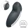 Satisfyer Tap & Climax 2 - vibratore clitoride 2in1 - silicone grigio