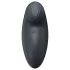 Satisfyer Tap & Climax 2 - vibratore clitoride 2in1 - silicone grigio