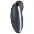 Satisfyer Tap & Climax 2 - vibratore clitoride 2in1 - silicone grigio
