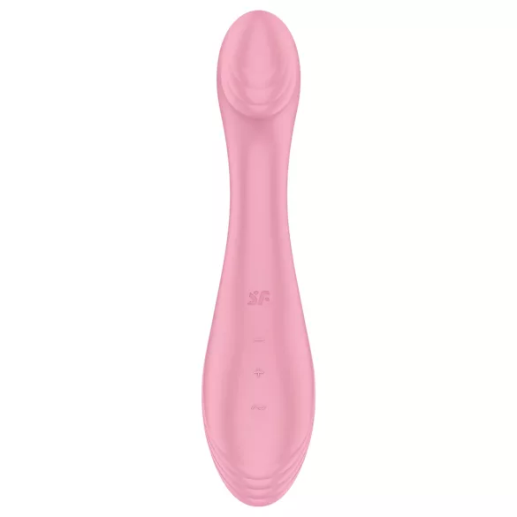 Satisfyer G-Force - vibratore punto G ricaricabile impermeabile - rosa