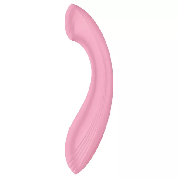 Satisfyer G-Force - vibratore punto G ricaricabile impermeabile - rosa