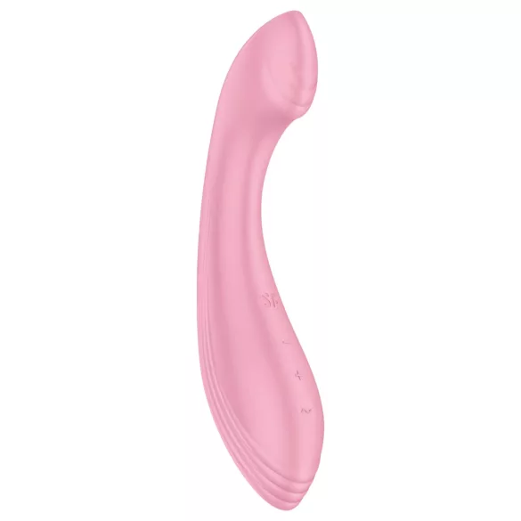 Satisfyer G-Force - vibratore punto G ricaricabile impermeabile - rosa