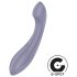 Satisfyer G-Force - vibratore punto G ricaricabile impermeabile lilla