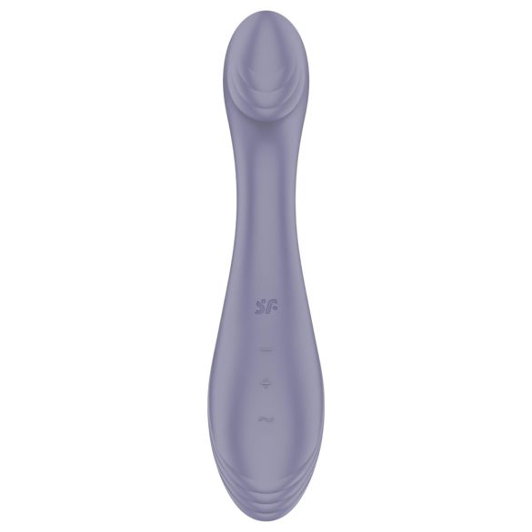 Satisfyer G-Force - vibratore punto G ricaricabile impermeabile lilla