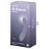 Satisfyer G-Force - vibratore punto G ricaricabile impermeabile lilla