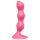 Satisfyer Triple Ball-R - vibratore anale con sfere - silicone rosa