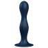 Satisfyer Double Ball-R - dildo ponderato (blu)