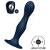 Satisfyer Double Ball-R - dildo ponderato (blu)