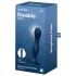 Satisfyer Double Ball-R - dildo anale weighted - silicone blu