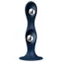Satisfyer Double Ball-R - dildo anale weighted - silicone blu