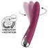 Satisfyer Spinning Vibe 1 - Vibratore G-Spot con Testa Rotante (rosso)
