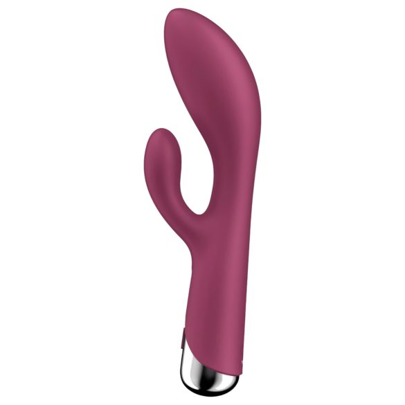 Satisfyer Spinning Rabbit 1 - vibratore rabbit rotante clitoride - rosso