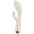 Satisfyer Spinning Rabbit 1 - Vibratore Rotante con Stimolatore (Beige)