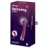 Satisfyer Spinning G-Spot 1 - vibratore punto G rotante - silicone rosso