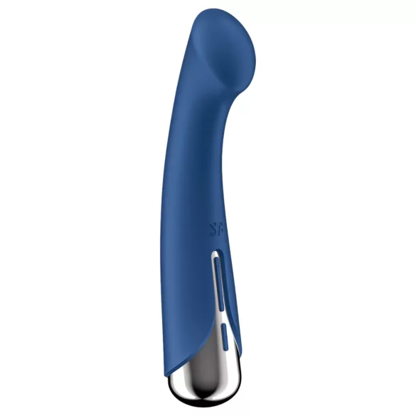 Satisfyer Spinning G-Spot 1 - vibratore punto G rotante - silicone blu
