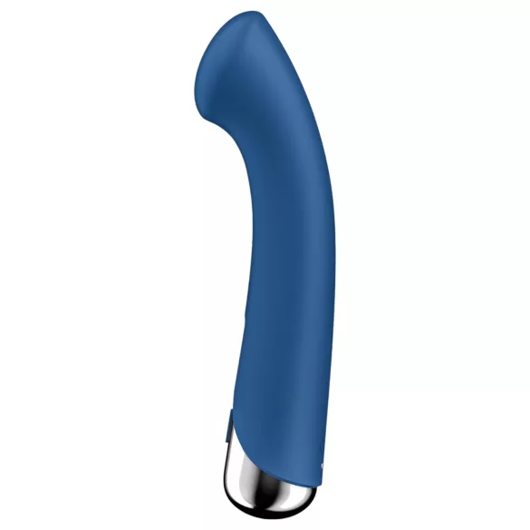 Satisfyer Spinning G-Spot 1 - vibratore punto G rotante - silicone blu