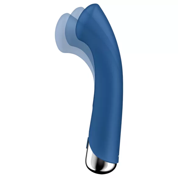 Satisfyer Spinning G-Spot 1 - vibratore punto G rotante - silicone blu
