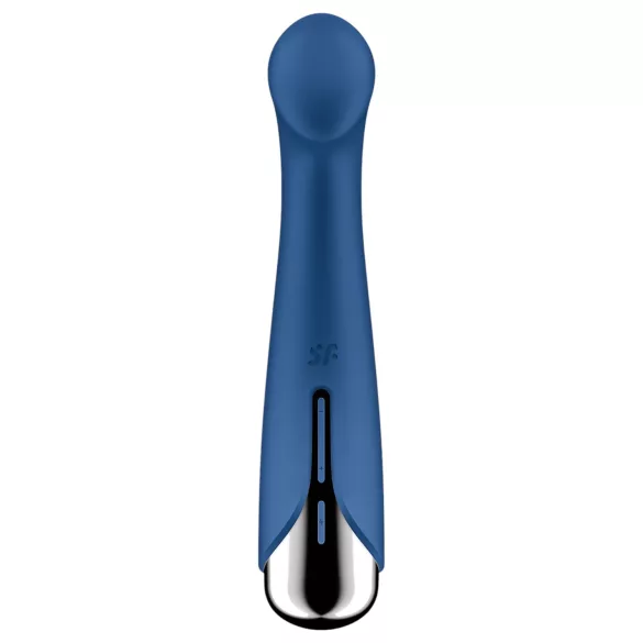 Satisfyer Spinning G-Spot 1 - vibratore punto G rotante - silicone blu