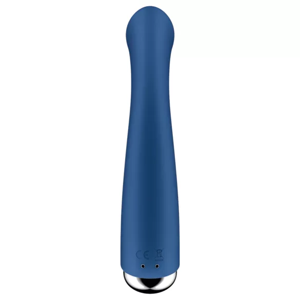 Satisfyer Spinning G-Spot 1 - vibratore punto G rotante - silicone blu