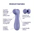 Satisfyer Pro 2 Gen3 - stimolatore clitorideo onde d'aria smart - viola