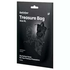  Satisfyer Treasure Bag XL - borsa porta sex toys discreta - grande - nero