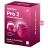 Satisfyer Pro 2 Classic Blossom - stimolatore clitorideo a onde d’aria - rosso