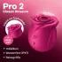 Satisfyer Pro 2 Classic Blossom - stimolatore clitorideo a onde d’aria - rosso