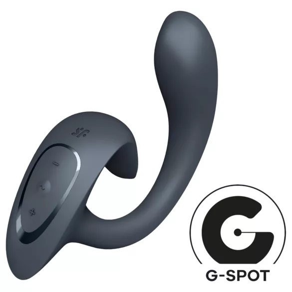 Satisfyer G for Goddess 1 - vibratore clitoride e punto G - grigio