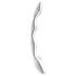 Satisfyer Cosmic Crest 2 - dildo anale acciaio ondulato - argento