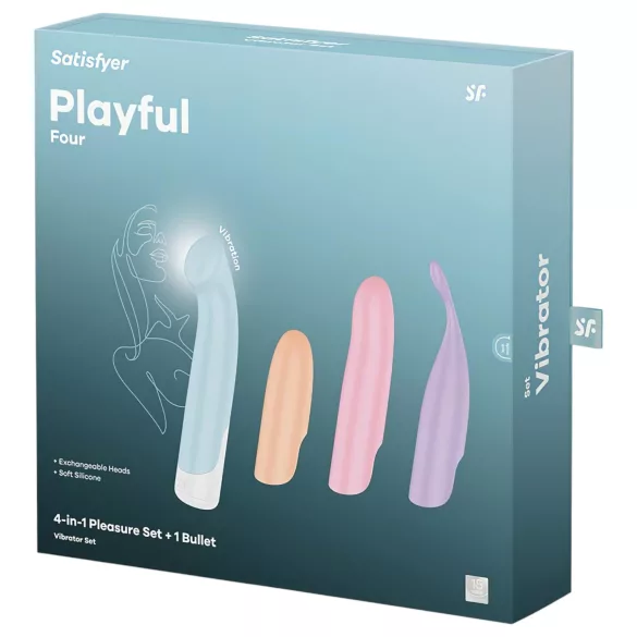 Satisfyer - set vibratori - 4 pezzi