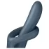 Satisfyer Heat Flex 4 - vibratore con braccio clitorideo riscaldante (grigio)