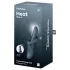 Satisfyer Heat Flex 4 - vibratore con braccio clitorideo riscaldante (grigio)