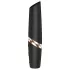 Satisfyer Perfect Kiss - vibratore a forma di rossetto - nero