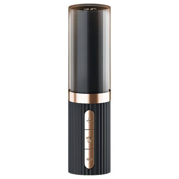 Satisfyer Deep Kiss - vibratore clitorideo a impulsi d’aria - nero