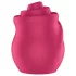 Satisfyer Tongue Twister - vibratore clitorideo lingua rotante - silicone rosa