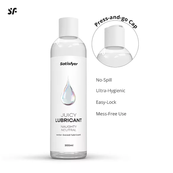Satisfyer - lubrificante intimo a base d'acqua - sensitive - 300 ml