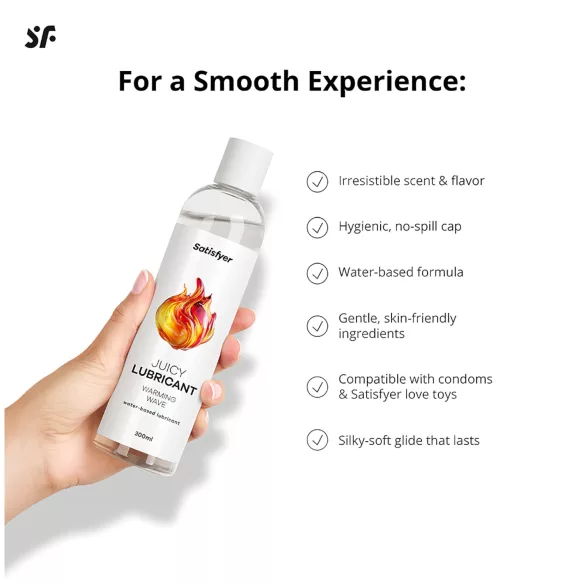 Satisfyer - lubrificante effetto caldo - 300ml