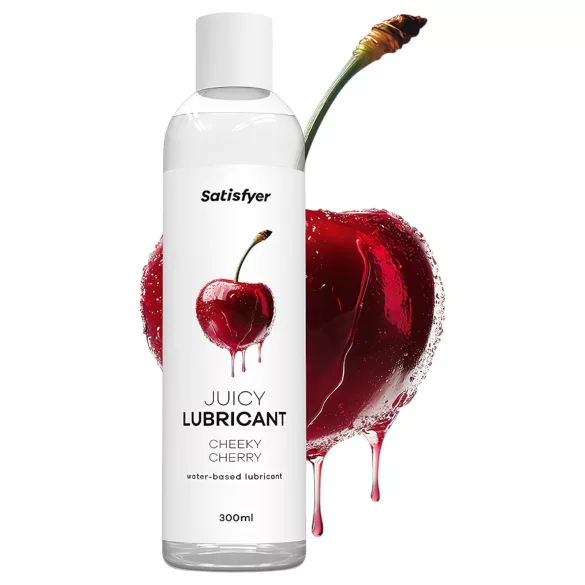 Satisfyer - lubrificante intimo aromatizzato ciliegia - 300ml