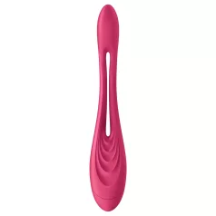   Satisfyer Elastic Game - vibratore flessibile per coppia (rosa)