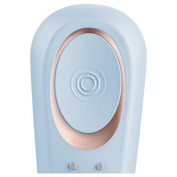 Satisfyer Double Classic - vibratore di coppia (blu)