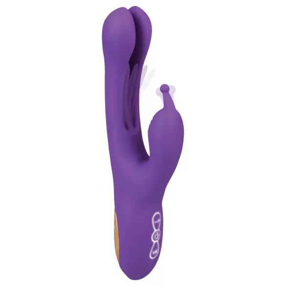 EIS - vibratore doppia stimolazione con lingua rotante e clitoride