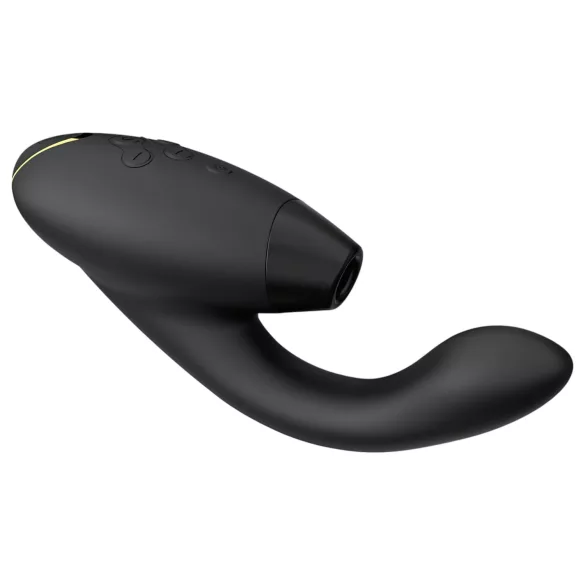 Womanizer Duo 2 - vibratore 2 in 1 punto G e clitoride - nero