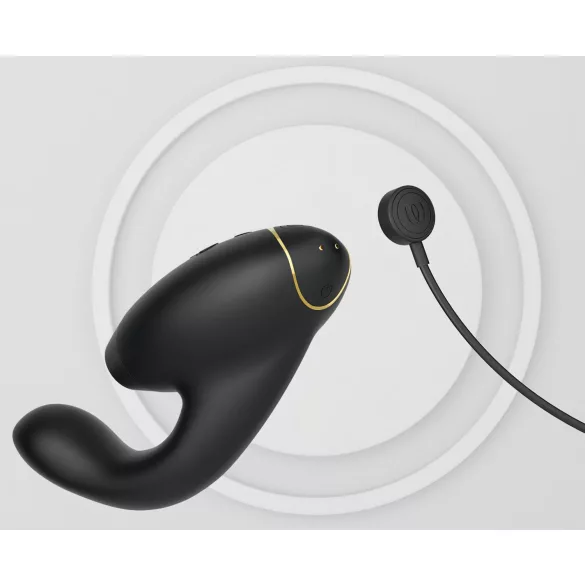 Womanizer Duo 2 - vibratore 2 in 1 punto G e clitoride - nero