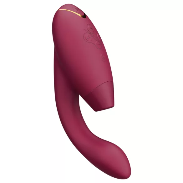 Womanizer Duo 2 - Vibratore 2in1 punto G e clitoride - silicone rosso