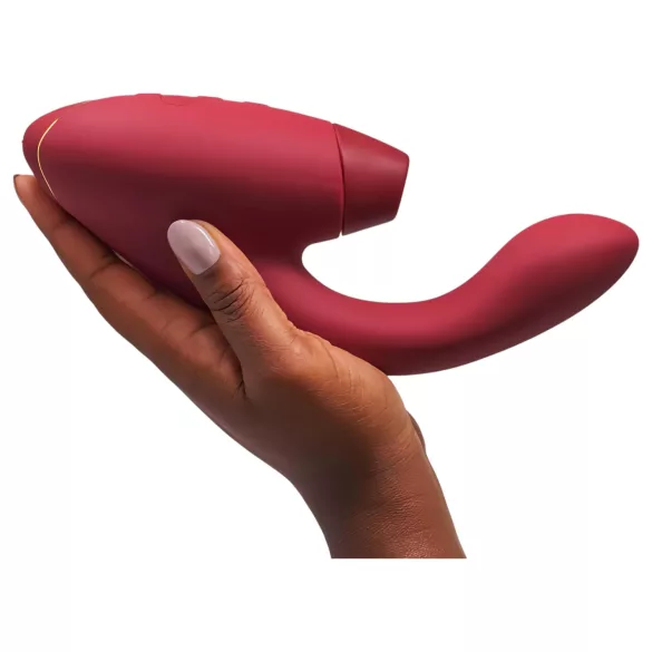 Womanizer Duo 2 - Vibratore 2in1 punto G e clitoride - silicone rosso
