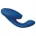 Womanizer Duo 2 - vibratore 2in1 punto G e clitoride - silicone blu