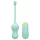 ROMP Cello - palline vaginali vibranti con telecomando - verde