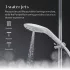 Womanizer Wave - soffione massaggiante (bianco)