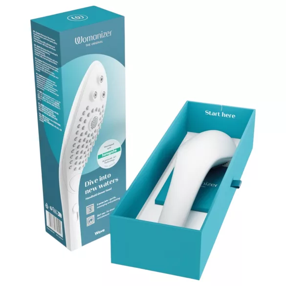 Womanizer Wave - soffione massaggiante (bianco)